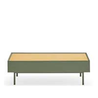 arista - table basse en bois 110x60cm