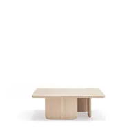 arq - table basse carrée en bois