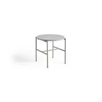 table d'appoint ronde rebar - gris fossil