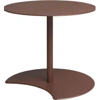 table d'appoint drops - burgundy - ø 60 cm