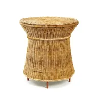 table d'appoint haute caribe natural - cuivre