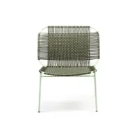 fauteuil cielo - vert olive / vert pastel - profond