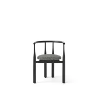 chaise bukowski - hêtre, noir