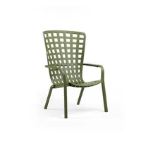chaise avec accoudoirs folio - agave