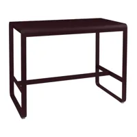 table haute bellevie - b9 cerise noire - 140 x 80 cm