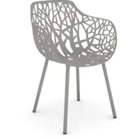 fauteuil de jardin forest - gris fer