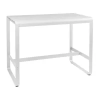 table haute bellevie - 01 blanc coton - 140 x 80 cm
