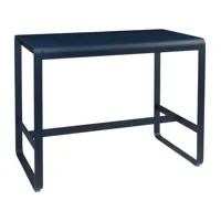 table haute bellevie - 92 bleu abysse - 140 x 80 cm