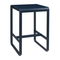 table haute bellevie - 92 bleu abysse - 74 x 80 cm