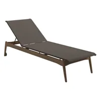 chaise longue sway - sepia