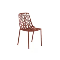 chaise de jardin forest - terracotta