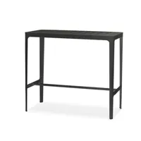 table haute cut  - noir