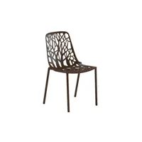 chaise de jardin forest - brun foncé