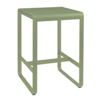 table haute bellevie - 65 vert tilleul - 74 x 80 cm