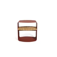 table d'appoint 109 - terracotta red
