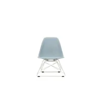 chaise lsr eames side chair - gris polaire - blanc