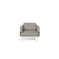 fauteuil 100 lounge  - off white