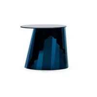 table d'appoint pli - bleu saphir brillant - 48 cm