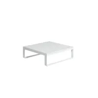 table basse flat 90 - white
