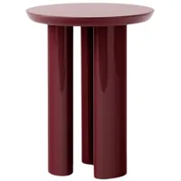 table d'appoint tung ja3 - burgundy red