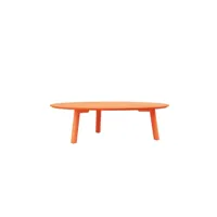 table basse meyer color large - orange pure