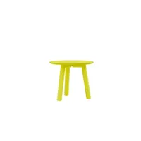 table basse meyer color medium - jaune soufre - hauteur 45 cm