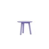 table basse meyer color medium - lilas - hauteur 45 cm