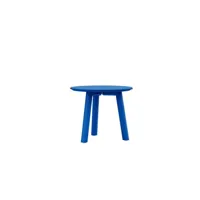 table basse meyer color medium - bleu berlin - hauteur 45 cm
