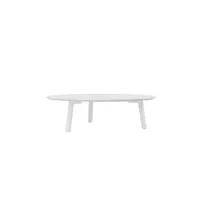 table basse meyer color large - blanc
