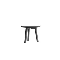 table basse meyer color medium - noir - hauteur 45 cm