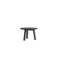 table basse meyer color medium - noir - hauteur 35 cm