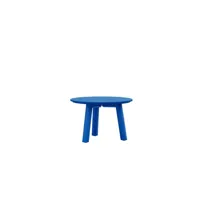 table basse meyer color medium - bleu berlin - hauteur 35 cm