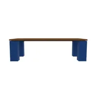 table de salle à manger inout 33/34 - bleu - 250 cm