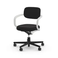 chaise de bureau allstar - blanc - hopsak - noir