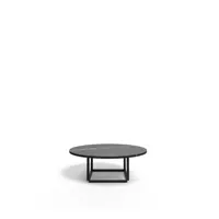 table basse florence - mabre noir marquina