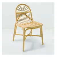 chaise rotin design sillon sans coussin