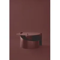 table basse coffee lounge - dark terracotta