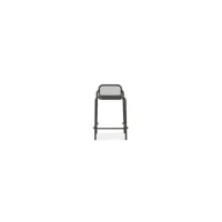 chaise de bar vig  - vert foncé - hauteur d'assise 65 cm