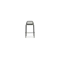 chaise de bar vig  - vert foncé - hauteur d'assise 75 cm