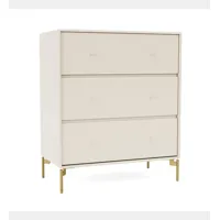 commode carry - oat - pied 12,6cm laiton