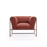 fauteuil arpa lounge - orange foncé
