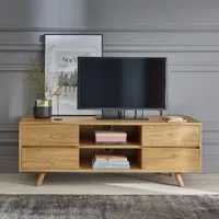 meuble tv en mindi massif 140 cm tilo