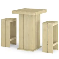 meubles de bar de jardin 3 pièces bois de pin imprégné 02_0014514