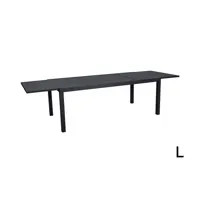 table extensible hanae 200/300x100 aluminium