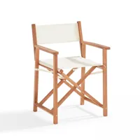 table bistrot pliante carrée et 2 chaises pliantes blanc