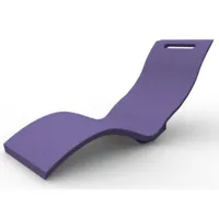 arkema design serendipity - chaise longue  effet pierre ergonomique, violet (s010/4005)
