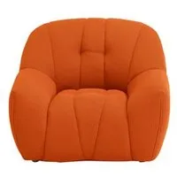 fauteuil nova tissu golf orange