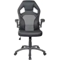 fauteuil de bureau carbon noir et gris