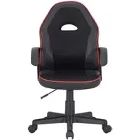 fauteuil de bureau gamer cheat noir et rouge