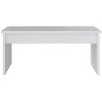 table basse avec plateau relevable yana blanc